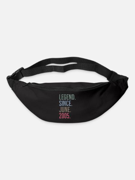 Legende seit Juni 2005 - Gürteltasche - Schwarz
