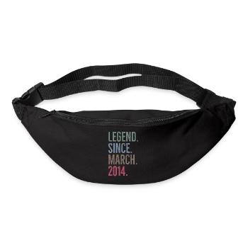 Légende depuis mars 2014 - Sac banane - noir - Devant