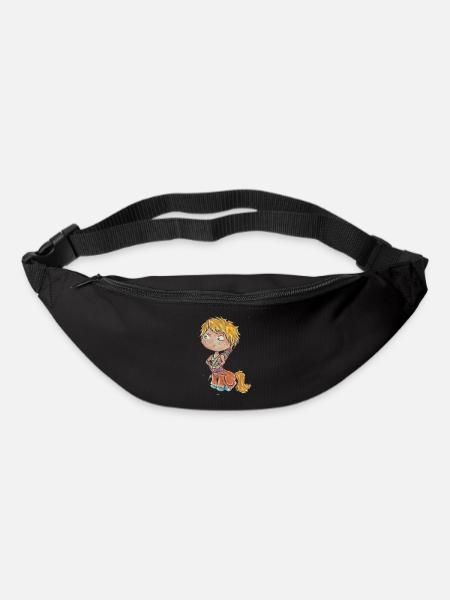 Signe du zodiaque: Sagittaire - Sac banane - noir