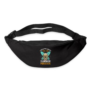 Surfen Meer Wasser - Gürteltasche - Schwarz - Vorne