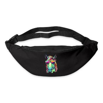 Eto the bespectacled horse - Bum bag - black - Front