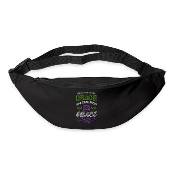 alien ufo aesthetic alien spacecraft memes funny - Gürteltasche - Schwarz - Vorne