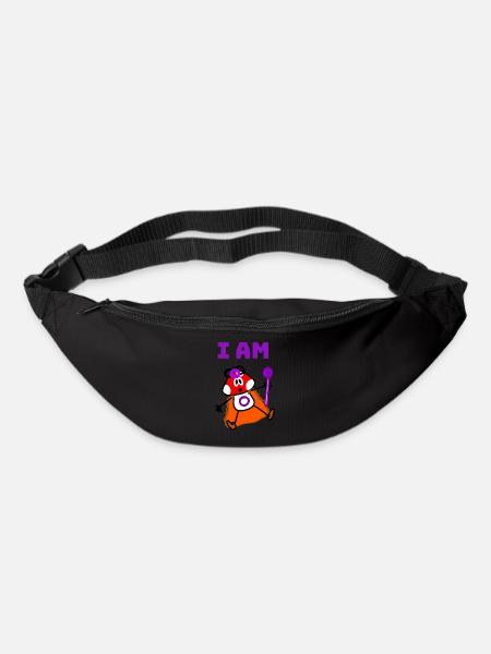 Je suis O! - Sac banane - noir