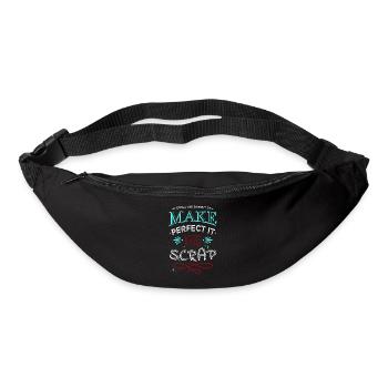 Déclaration Hommes A Charpentiers T-shirts de prière - Sac banane - noir - Devant