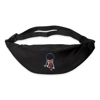 Bunch of keys - Bum bag - black - Front