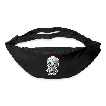 Halloween - cute kids zombie - Bum bag - black - Front