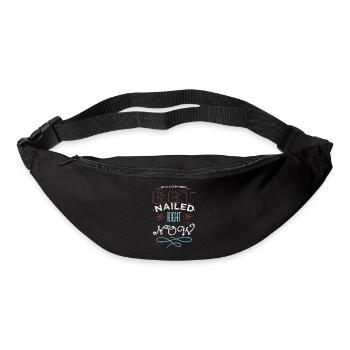 Aaron Carpenter T-shirts Anniversaire Charpentier - Sac banane - noir - Devant