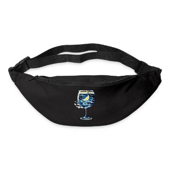 Night in a Bottle (Artwork Collection) - Bum bag - black - Front