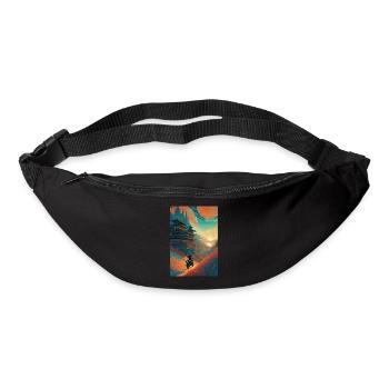 Motorcycle Future Asie - Sac banane - noir - Devant