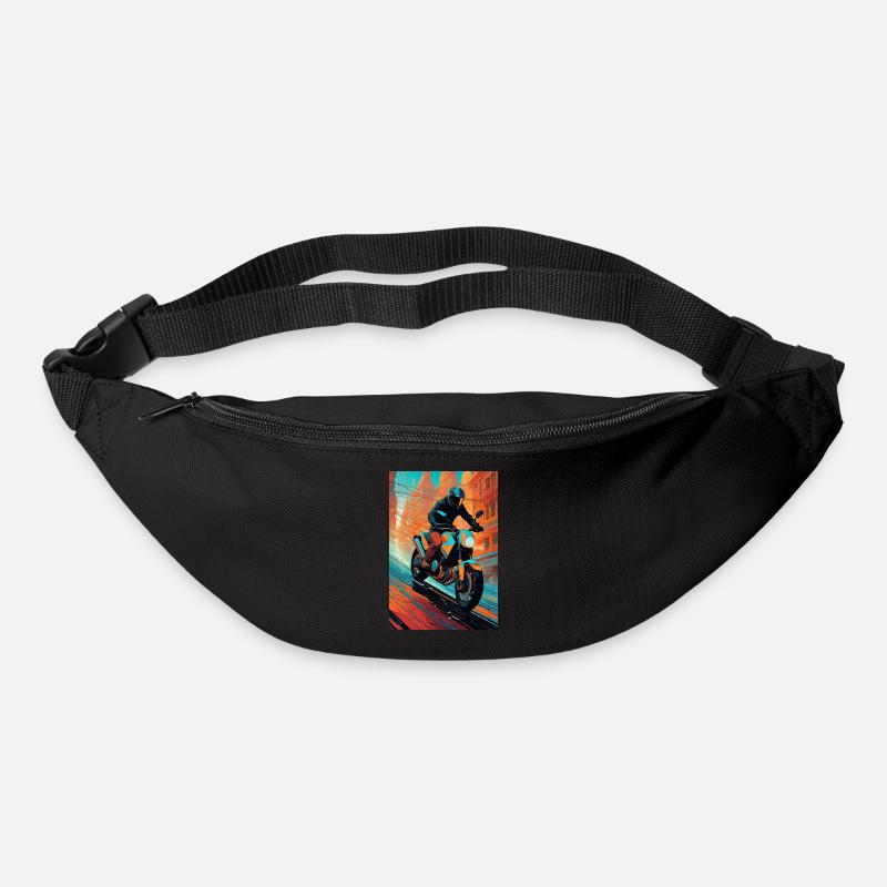 Motorrad II - Gürteltasche - Schwarz