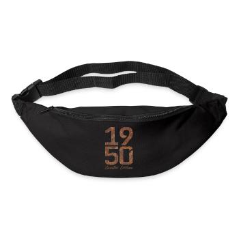 Vintage 1950s Limited Edition Rust Look - Bum bag - black - Front