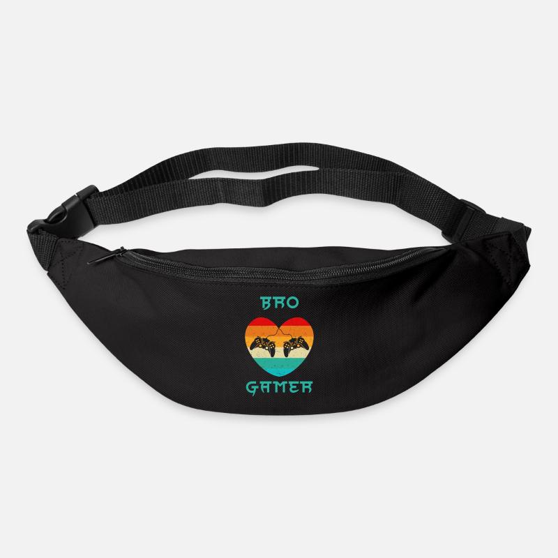 BRO GAMER - Bum bag - black