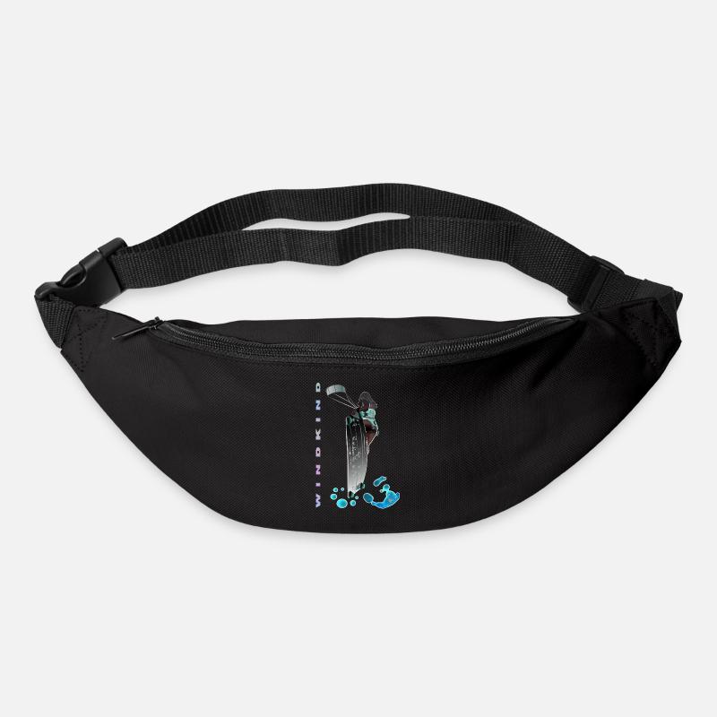 Kitesurfen - Gürteltasche - Schwarz