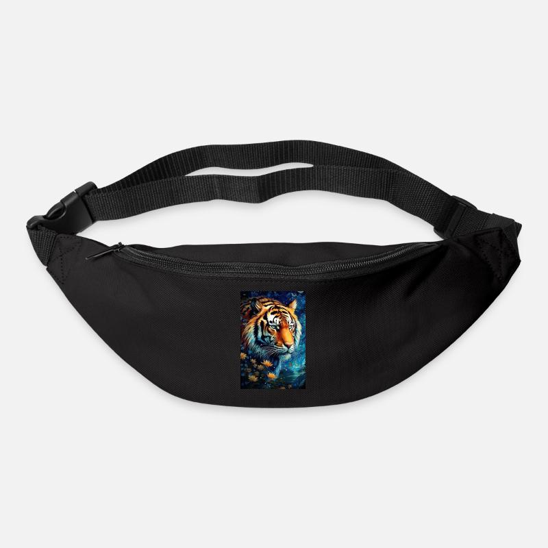 Tiger - Gürteltasche - Schwarz