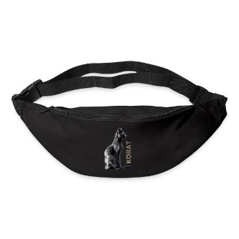 Korat - Sac banane - noir - Devant