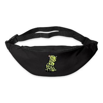 Cheetah Animal Comic - Bum bag - black - Front