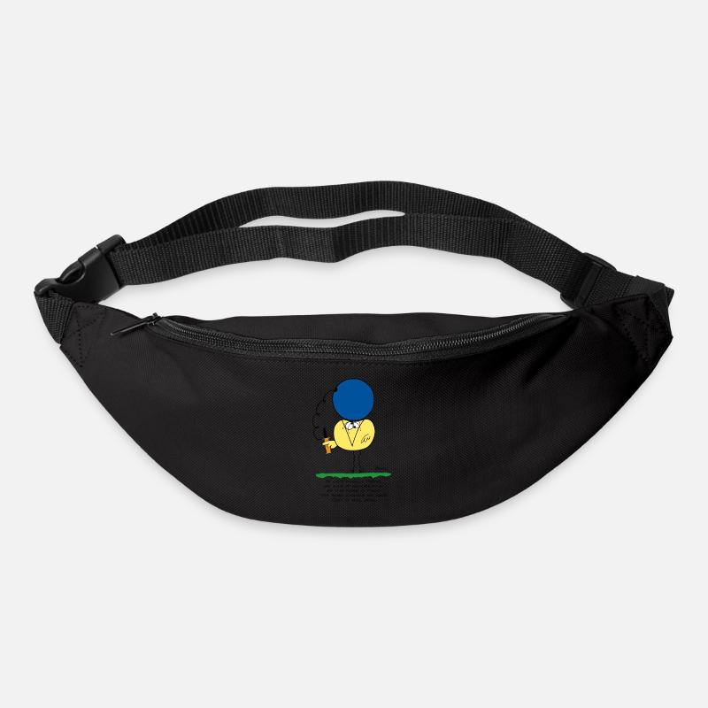 En essayant continuellement... (version anglaise) - Sac banane - noir