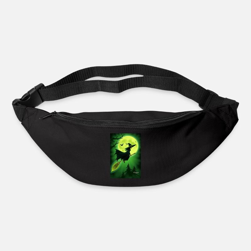 Ailes de sorcière - Sac banane - noir