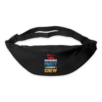 Hamburg Party Crew - Gürteltasche - Schwarz - Vorne