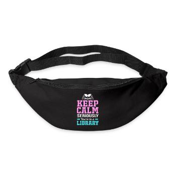 Library Book Bookworm Reading Bookworm - Bum bag - black - Front
