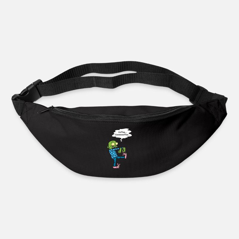 Brauchen Sie einen Kaffee - Gürteltasche - Schwarz