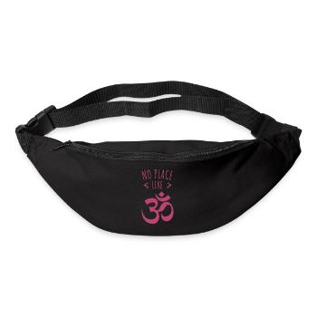 No Place Like Yoga - Bum bag - black - Front
