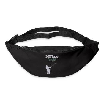 365 Days Angler – Angler Gift - Bum bag - black - Front