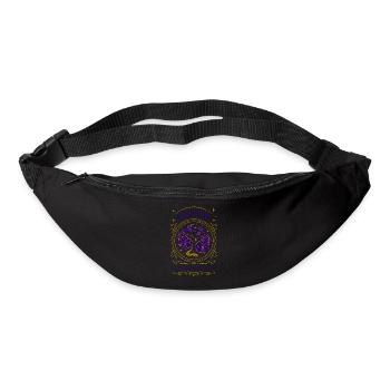 Sternzeichen Fische - Gürteltasche - Schwarz - Vorne