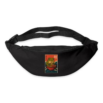 Frog Kawaii Japanese - Bum bag - black - Front