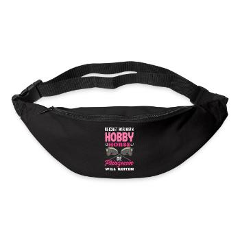 Hobby Horse Prinzessin Reiten - Gürteltasche - Schwarz - Vorne