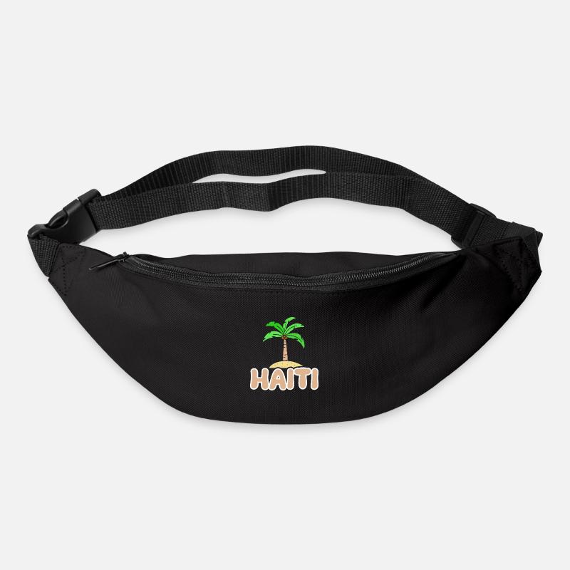 Haïti comme Haïti - Sac banane - noir