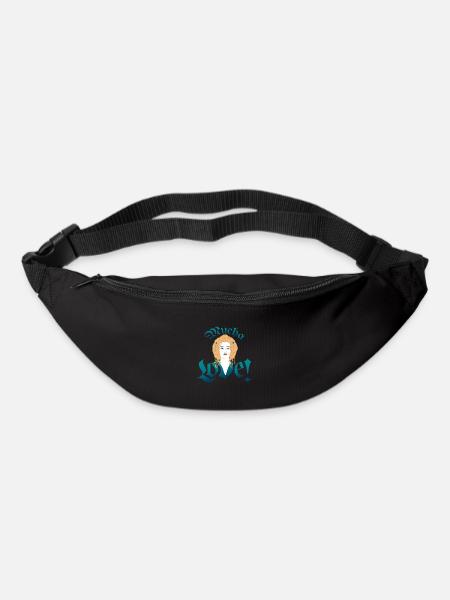 Mucha LOVE - Sac banane - noir