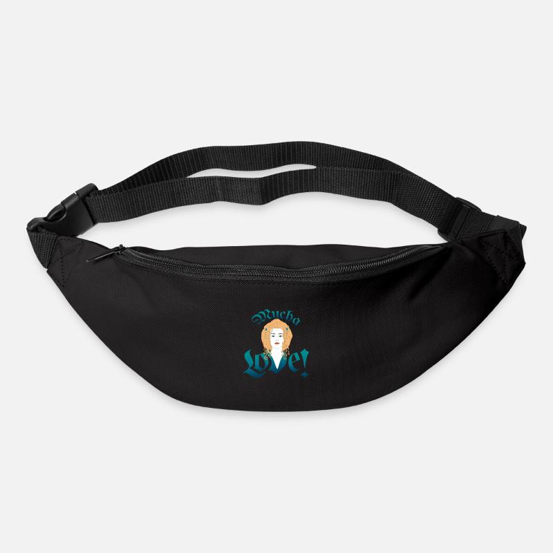 Mucha LOVE - Sac banane - noir