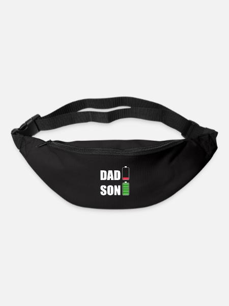 DAD & SON - Bum bag - black