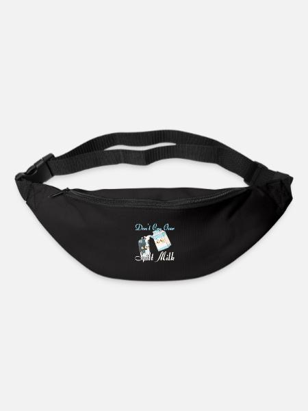 Milkman Buveur de lait - Sac banane - noir