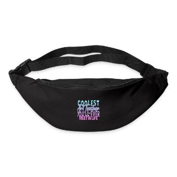 Le professeur d’art le plus cool - Sac banane - noir - Devant