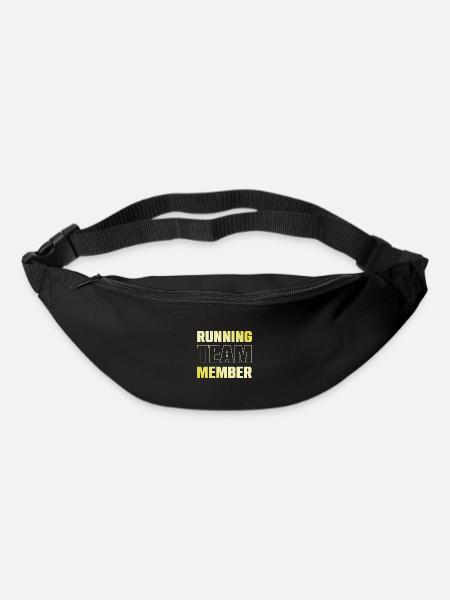 Running Team - Gürteltasche - Schwarz
