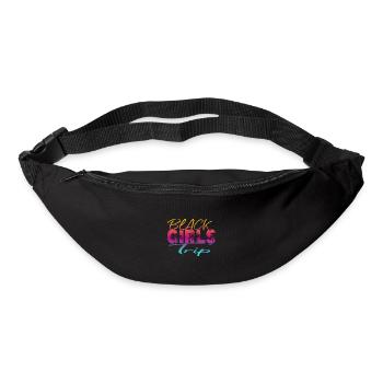 Voyage des filles noires - Sac banane - noir - Devant