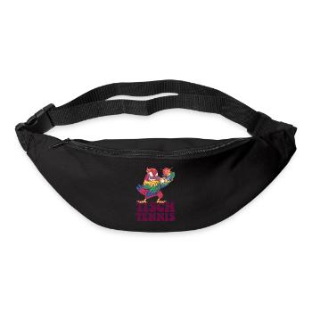 Table Tennis Parrot Outfit Table Tennis Bird - Bum bag - black - Front