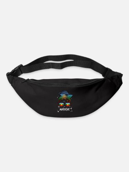 Mapuche - Gürteltasche - Schwarz