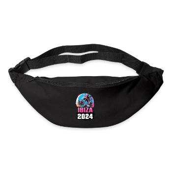 Ibiza 2024 Palmen - Gürteltasche - Schwarz - Vorne
