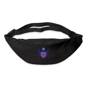 Football Crest (Norway) - Bum bag - black - Front