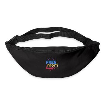 Free mom hugs - Bum bag - black - Front