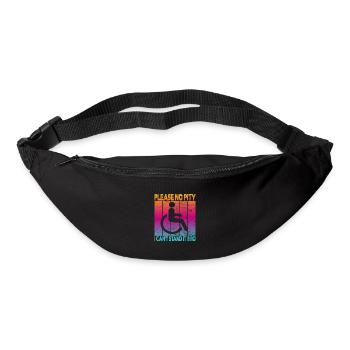 Vintage Wheelchair User Wheelchair - Bum bag - black - Front