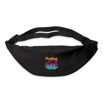 Negril Beach Jamaïque - Sac banane - noir - Devant
