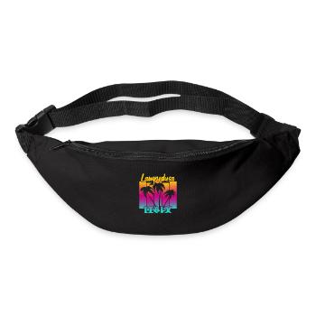 Lampedusa Italy - Gürteltasche - Schwarz - Vorne