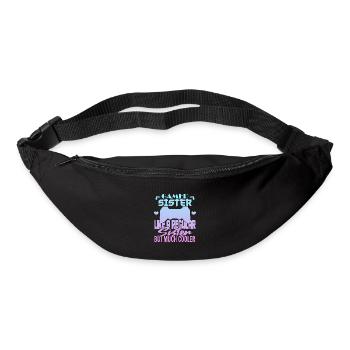 Sœur Gamer - Sac banane - noir - Devant