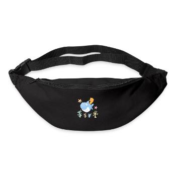 Hyppopcampal shark - Bum bag - black - Front