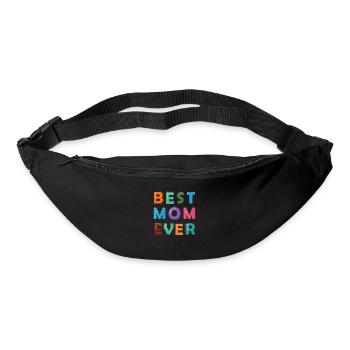 Best mom 19 - Gürteltasche - Schwarz - Vorne