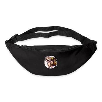 Hiking Sloth - Bum bag - black - Front